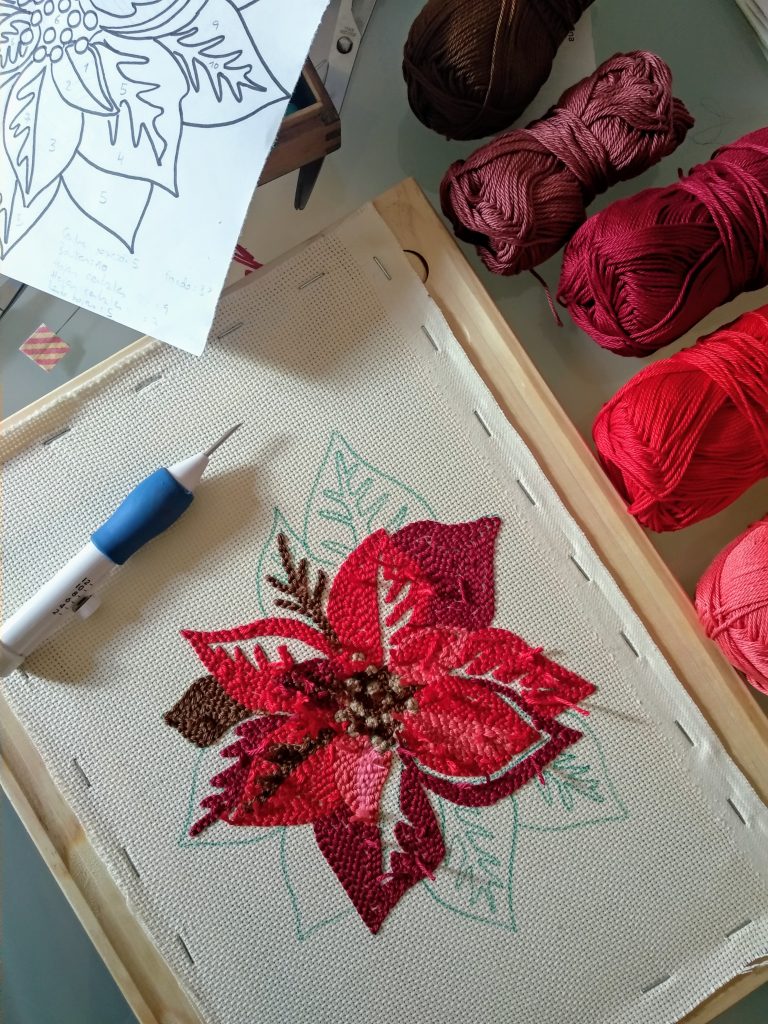 Taller de punch needle en Madrid