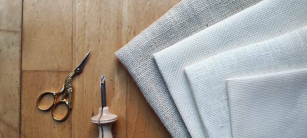 Telas para punch needle