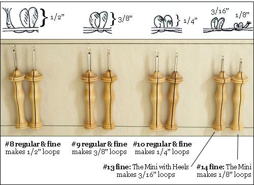 Medidas de la oxford punch needle