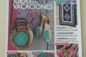 foto bordado a mano de medusas revista labores