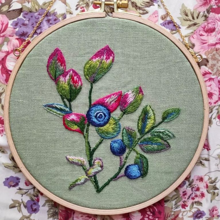 Needle painting