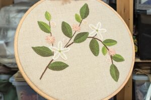 Bordado floral